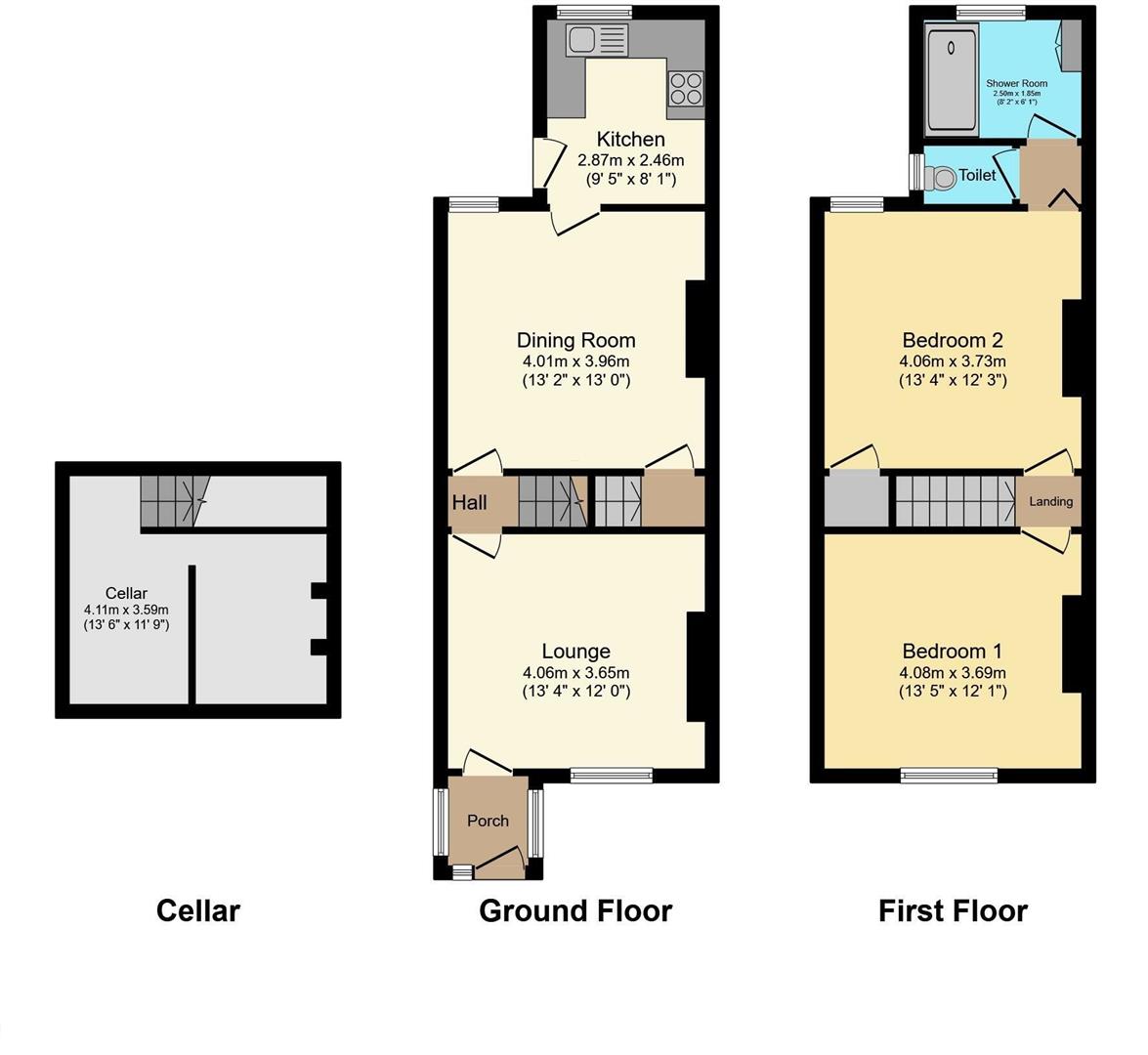 15, Manvers Road, Mexborough floorplan
