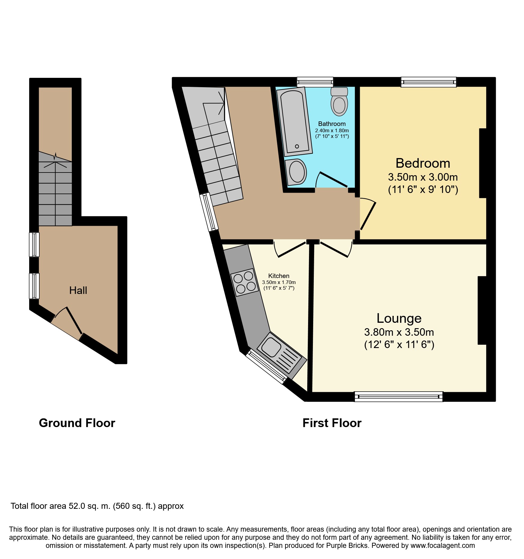 1 Bedrooms Maisonette for sale in Benares Road, Plumstead SE18