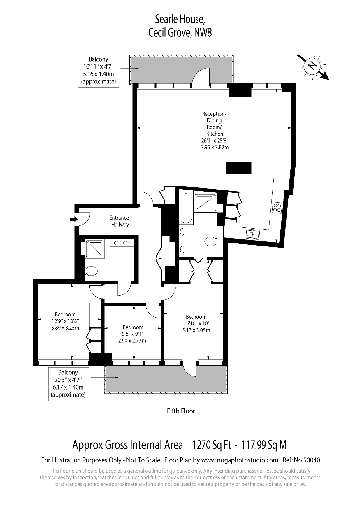 Searle House, London floorplan