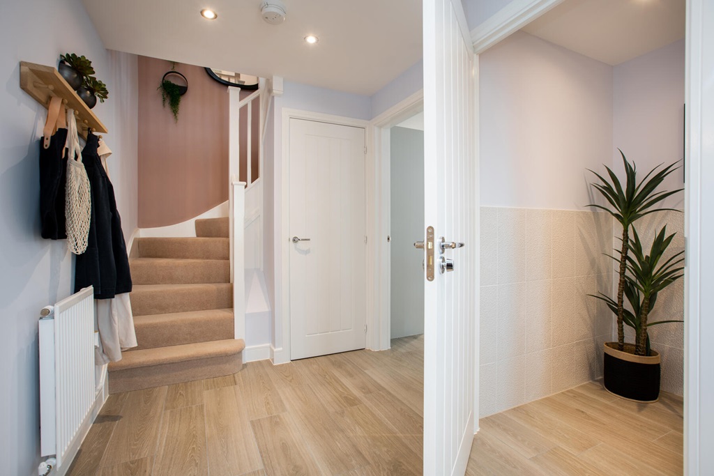 Property 3 of 12. The Trusdale Has A Spacious Hallway With Convenient Downstairs Toilet