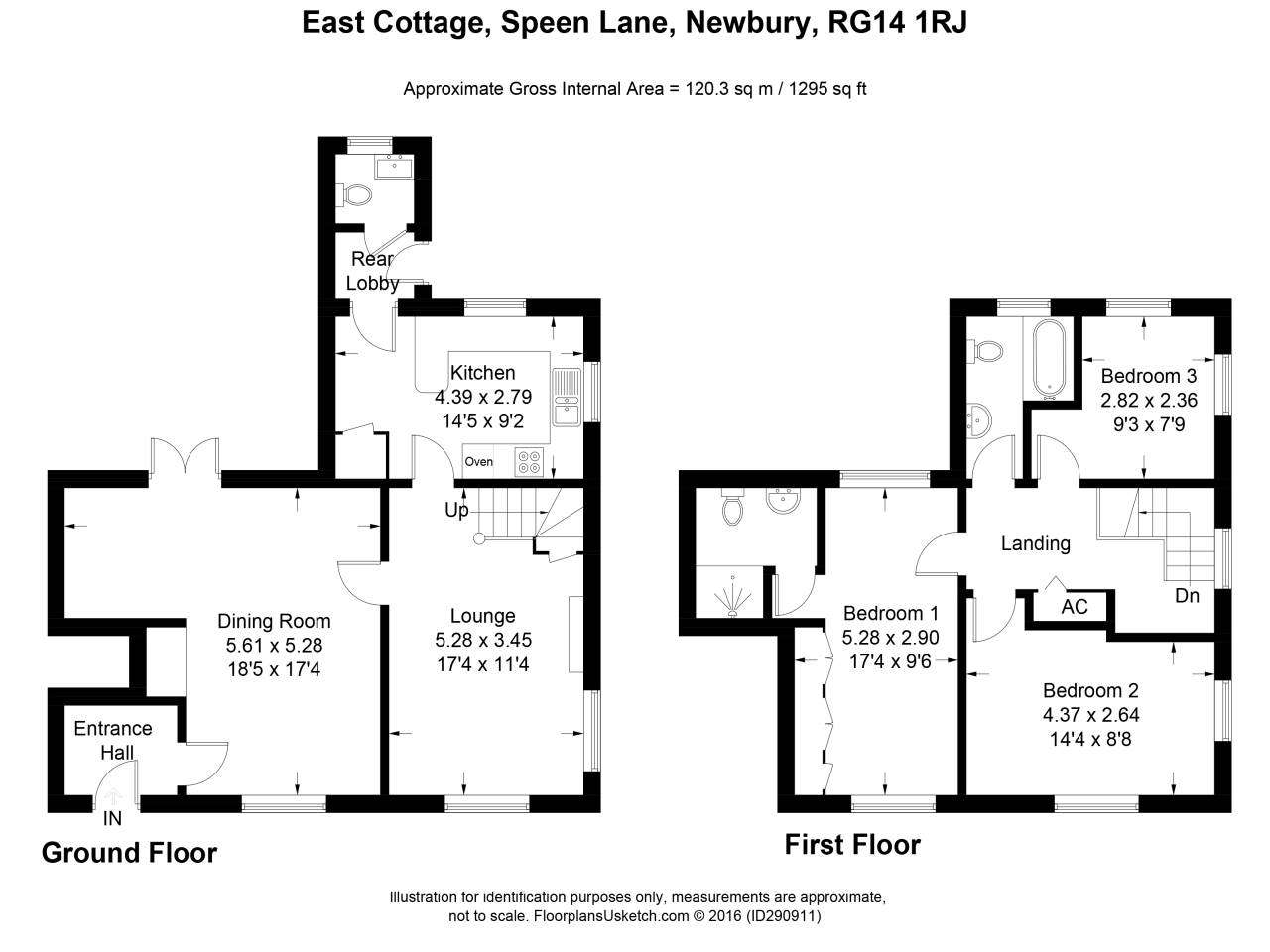 3 Bedrooms  to rent in East Cottage, Speen Lane, Newbury RG14