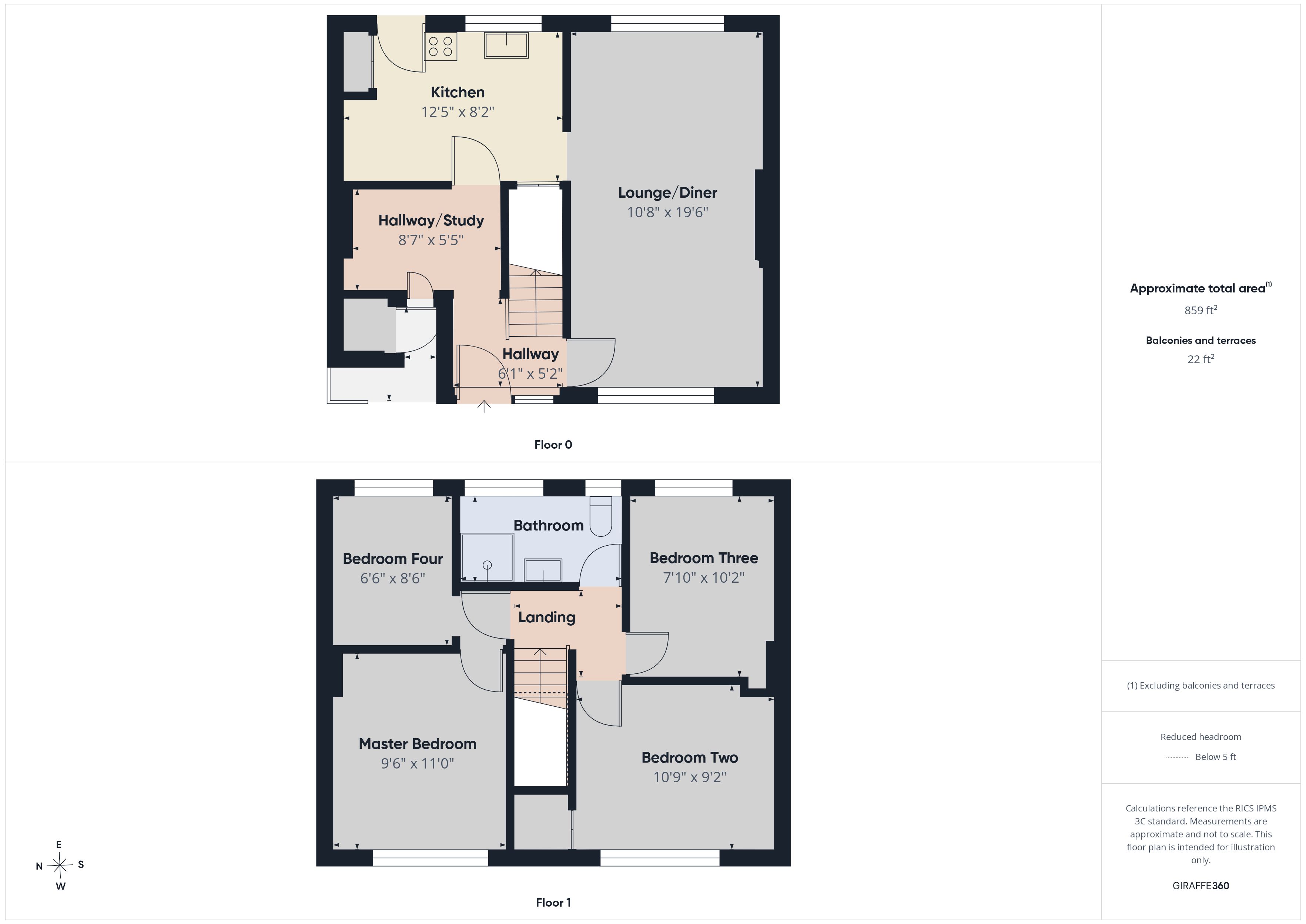 8, Wheatgrass Road, Nottingham floorplan