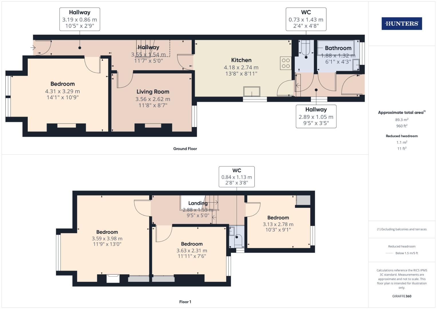 7, Livingstone Road, Southampton floorplan