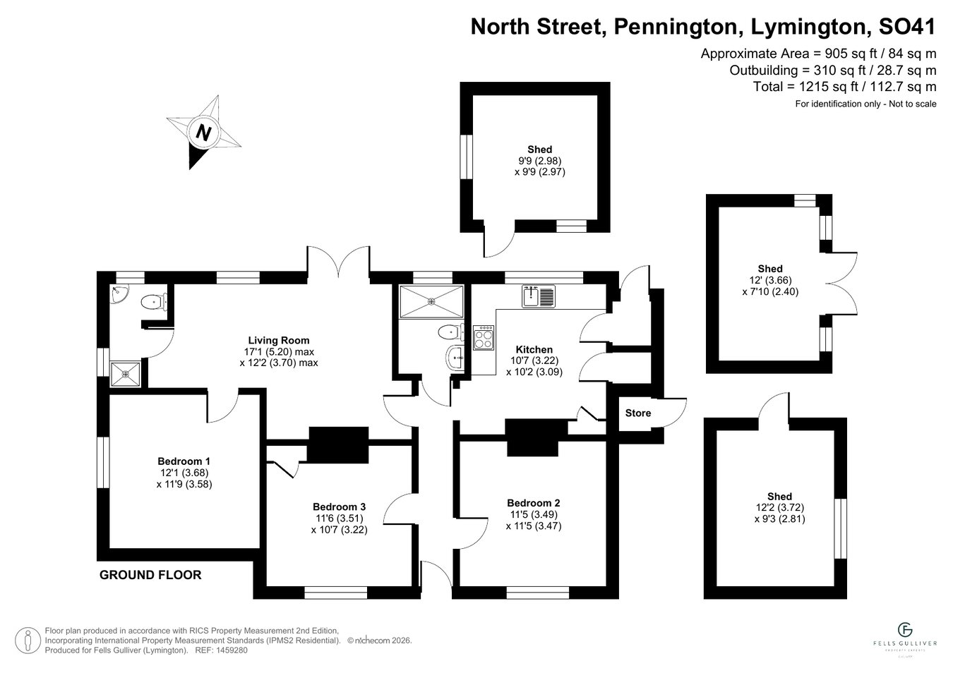 27, North Street, Lymington floorplan