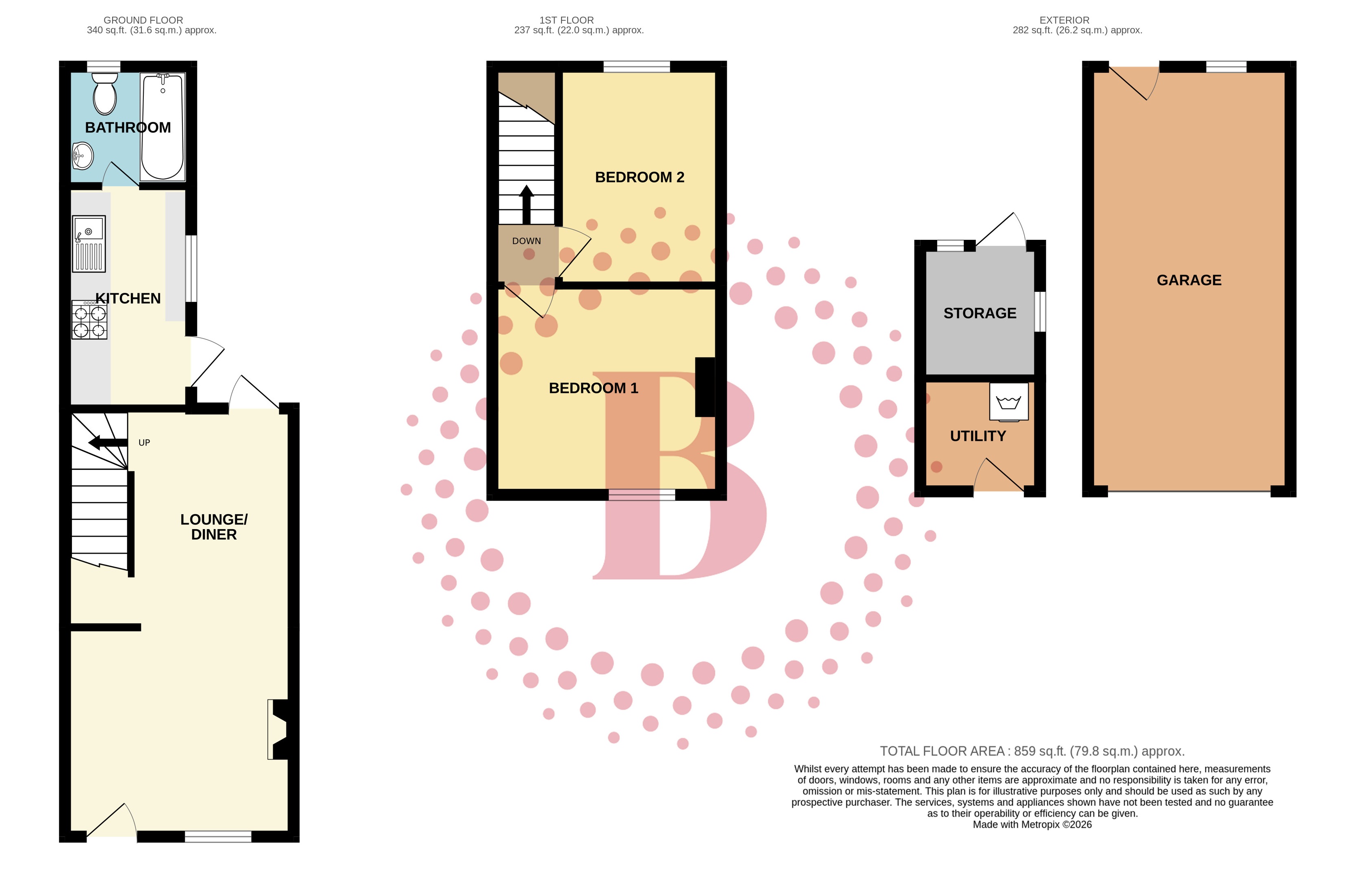 22, Bedford Street, Hitchin floorplan
