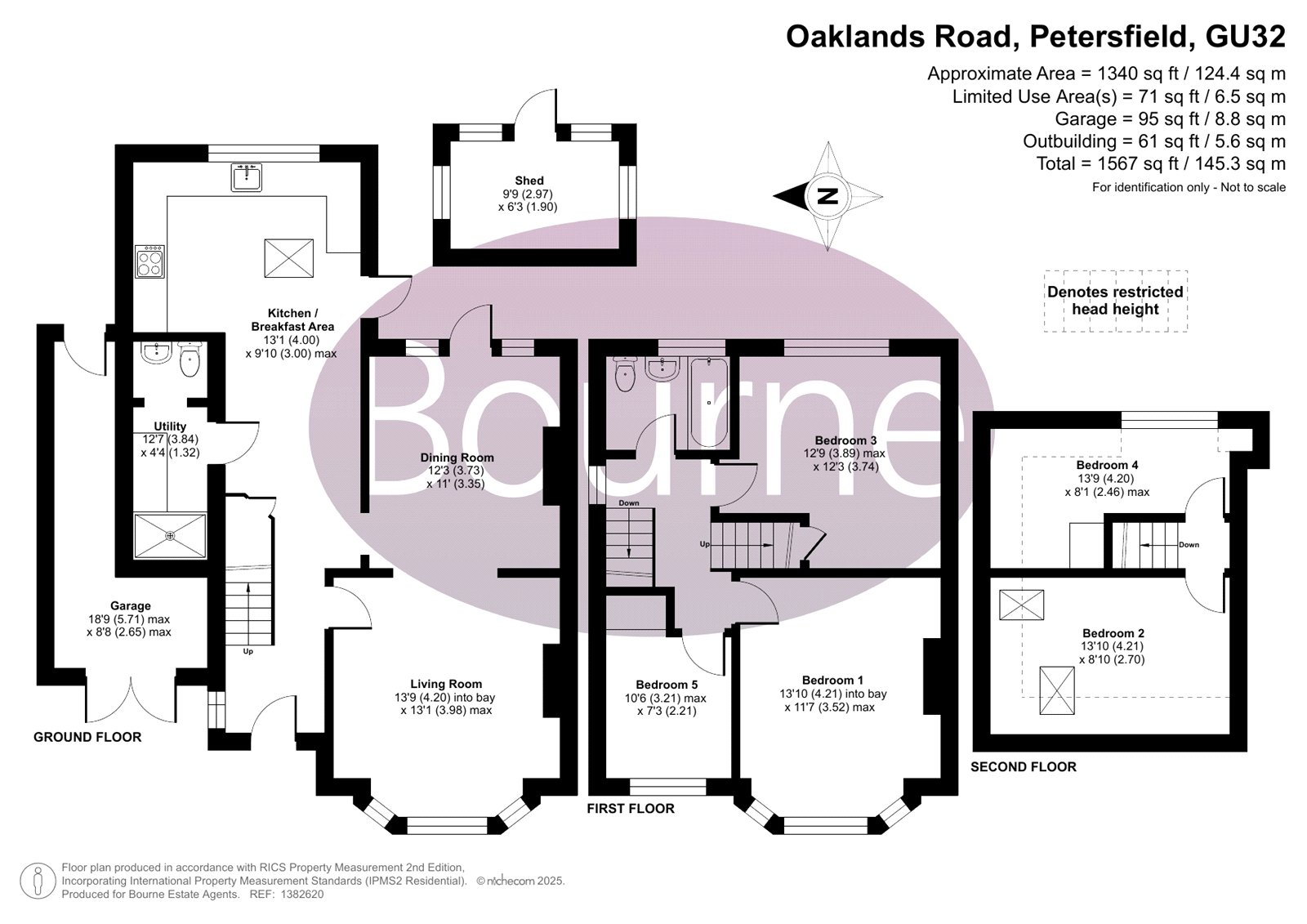 19, Oaklands Road, Petersfield floorplan
