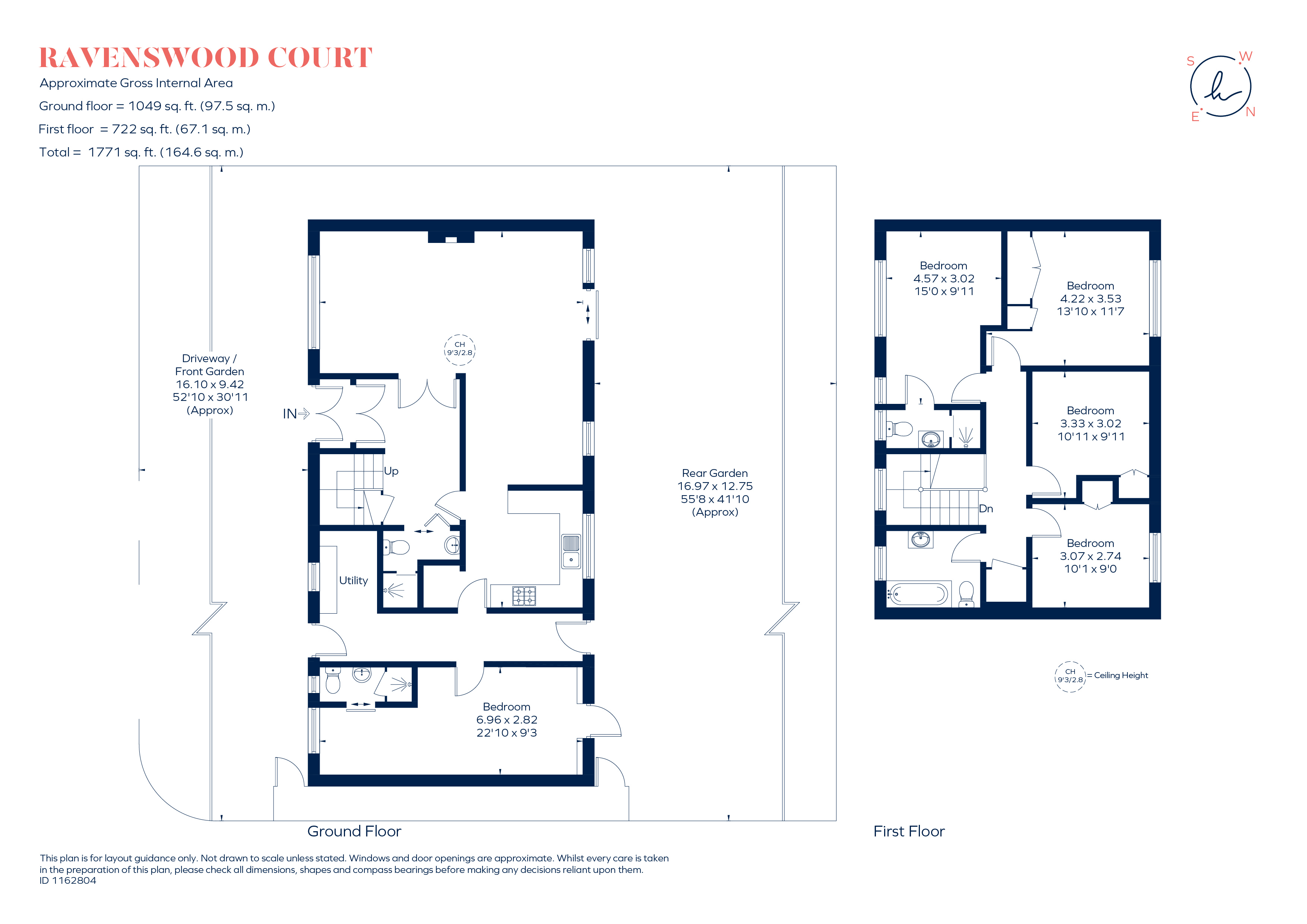 16 Ravenswood Court, Kingston Hill, Kingston floorplan