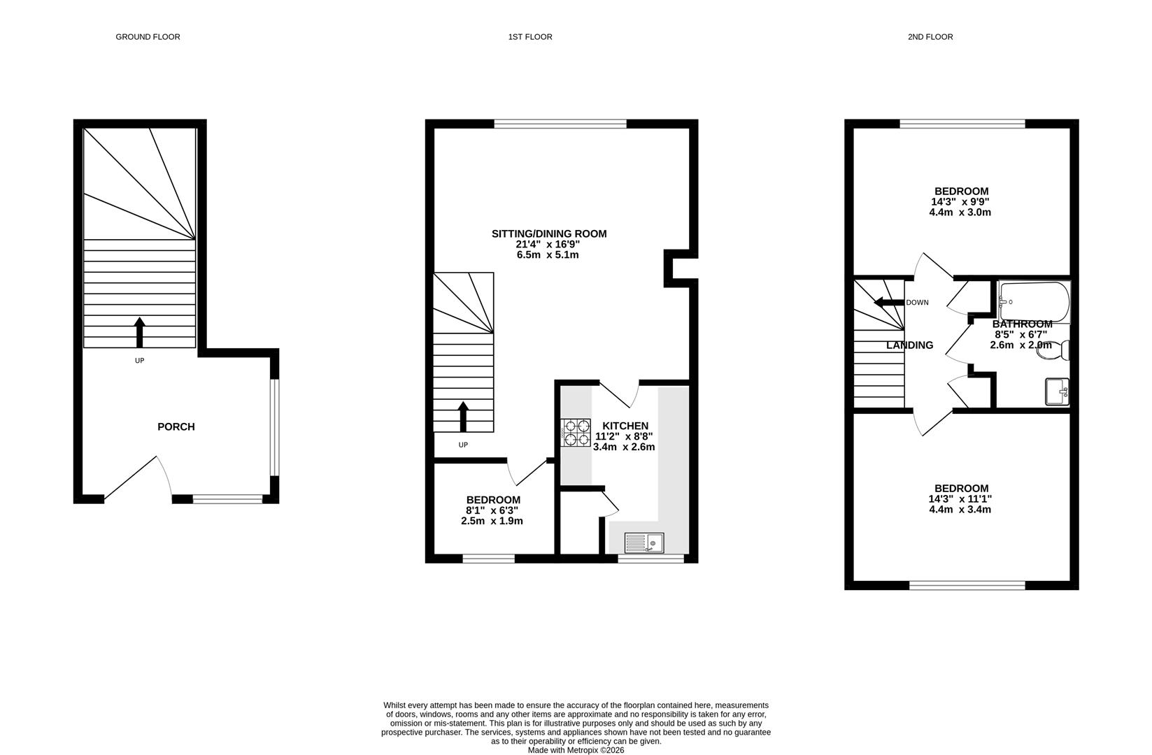 21c, Winchester Street, Farnborough floorplan