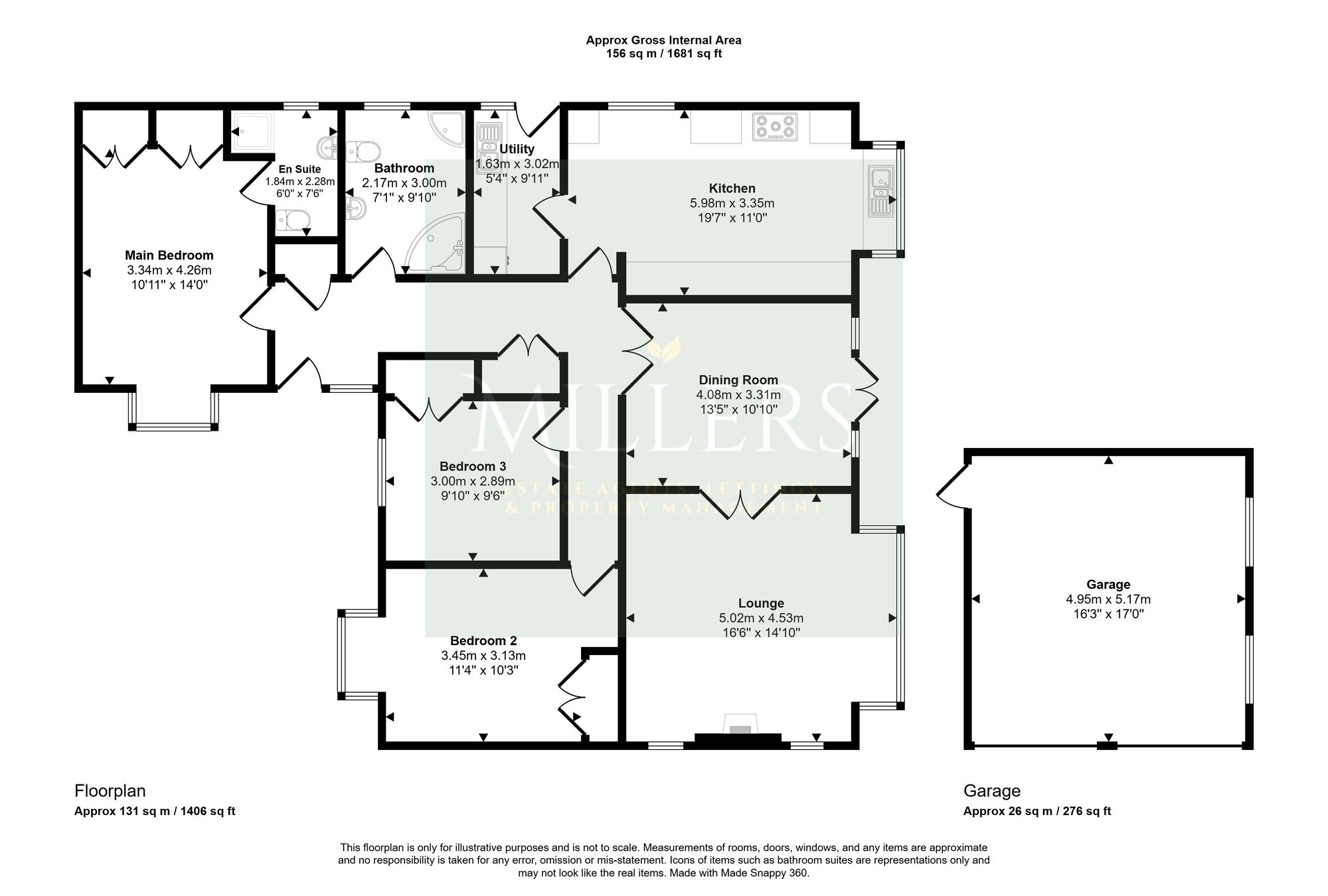 44a Cromwell Road, Cromer floorplan