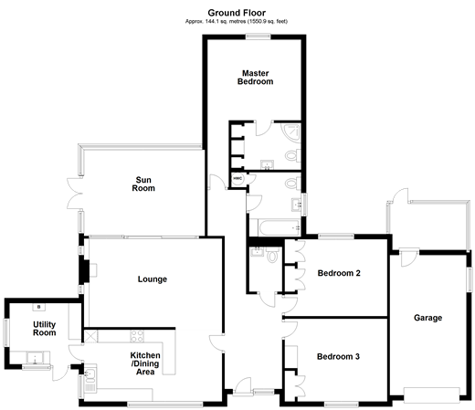 3 Bedrooms Detached bungalow for sale in The Ride, Ifold, Billingshurst, West Sussex RH14