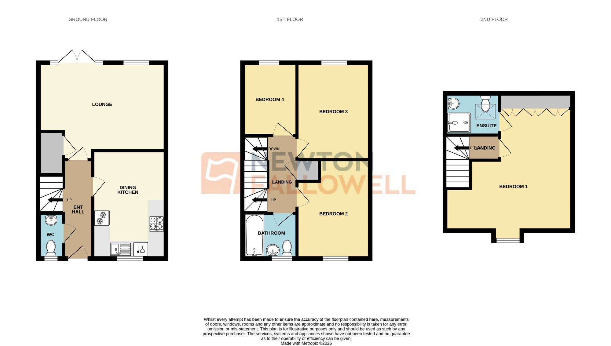 12 Flaxley Lane, Newark floorplan
