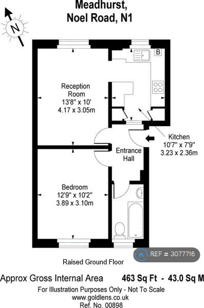 Noel Road, London floorplan