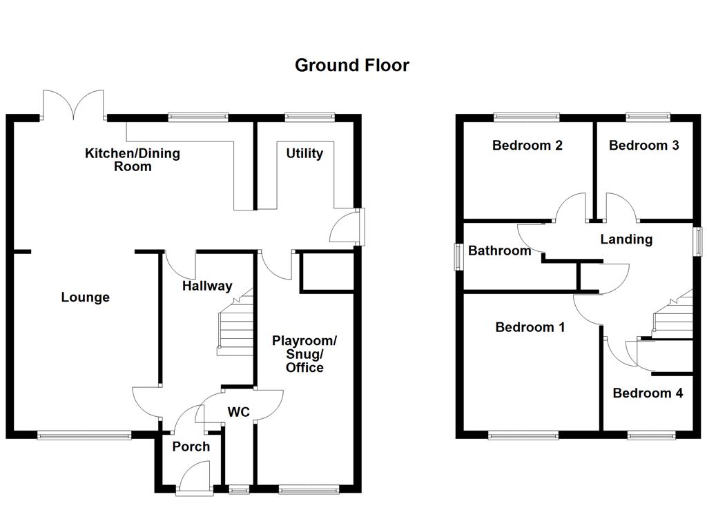 16, Skipton Road Swallownest, Sheffield floorplan