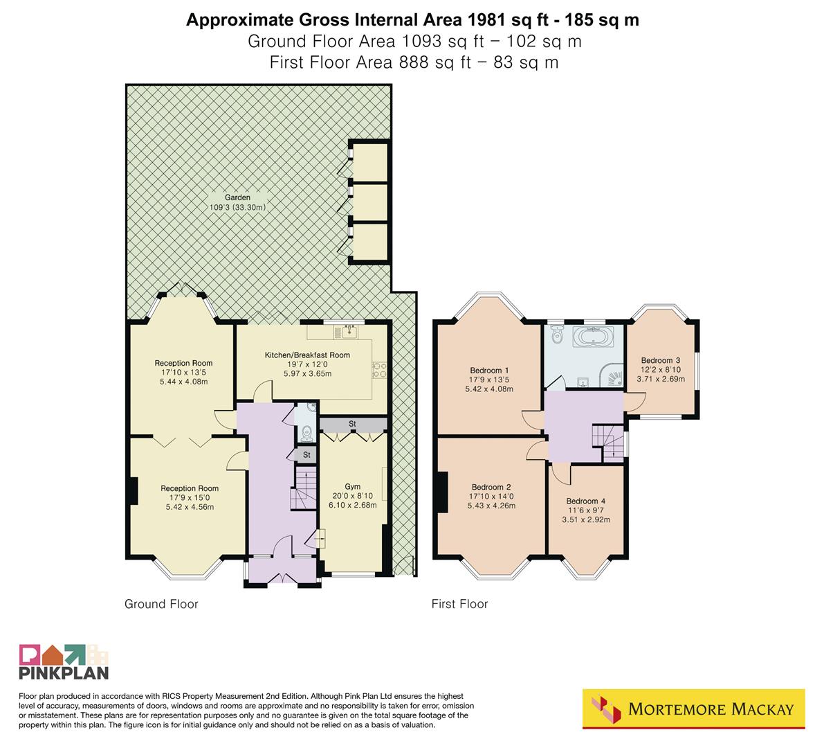 15, Brackendale, London floorplan