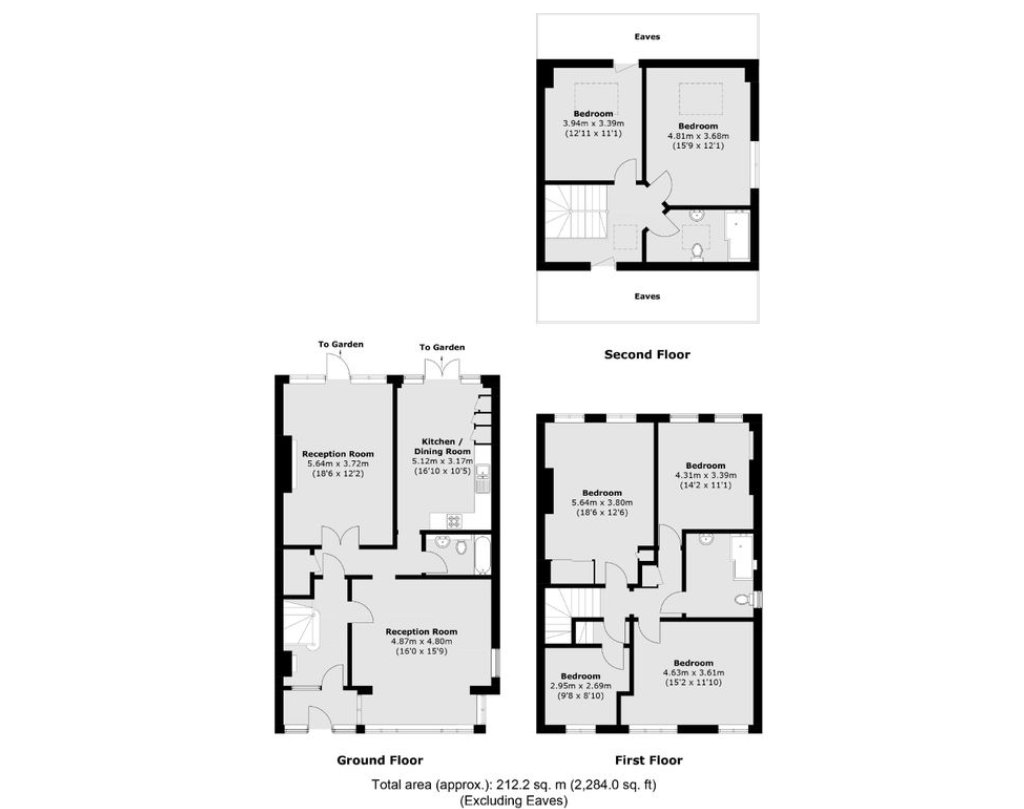Christchurch Avenue, London floorplan