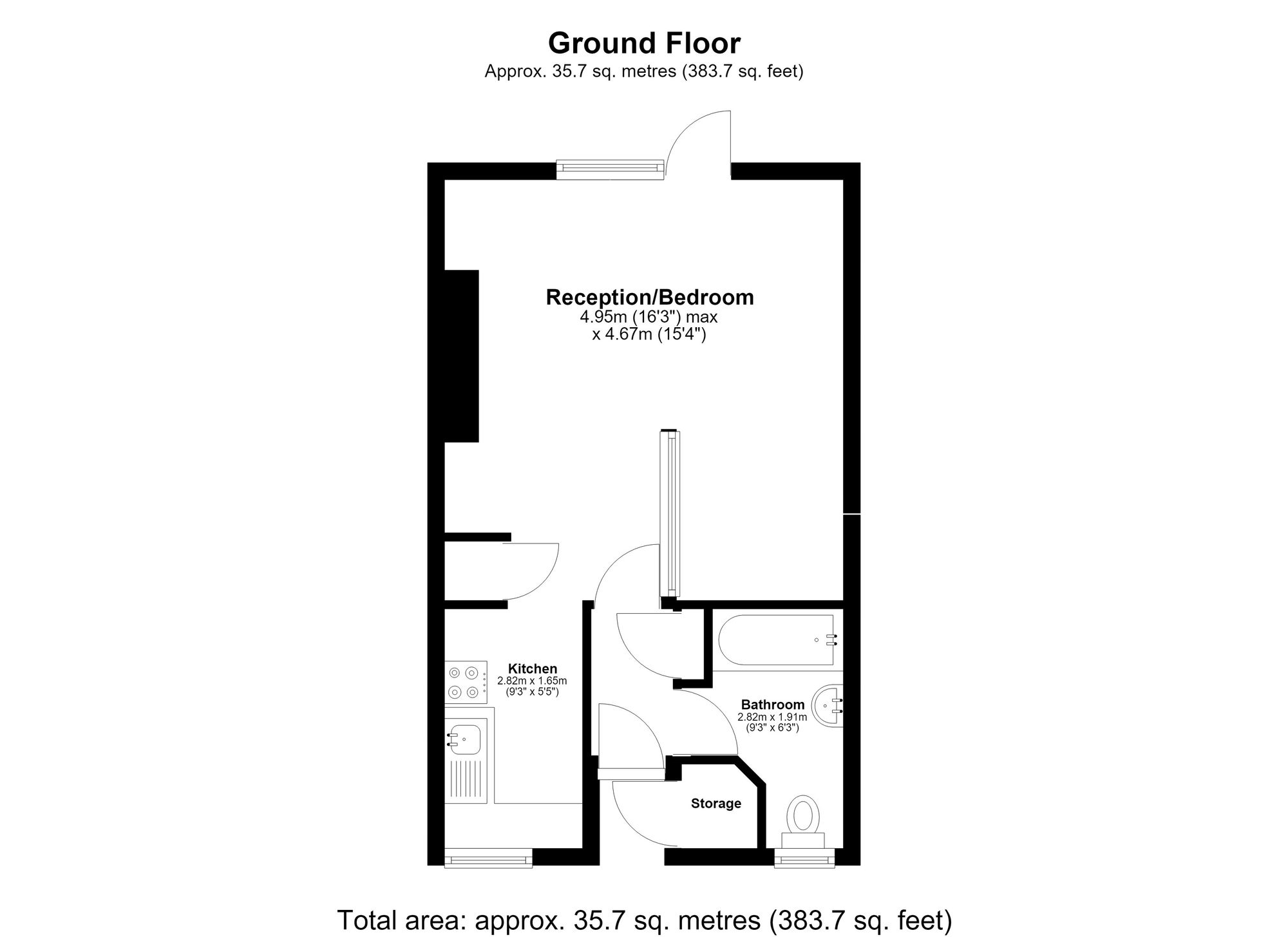 5 Waddington Street, London floorplan