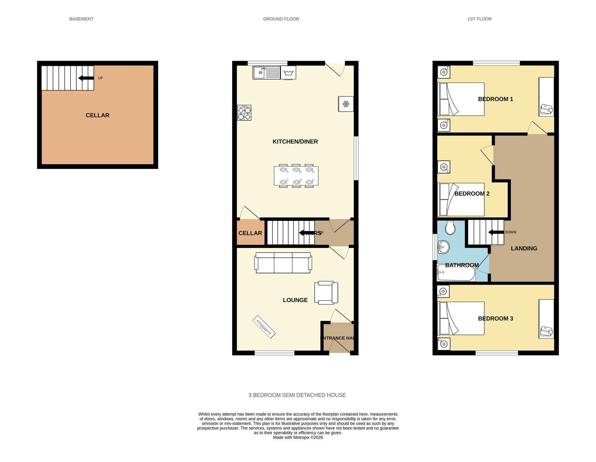 26 Willans Road, Dewsbury floorplan