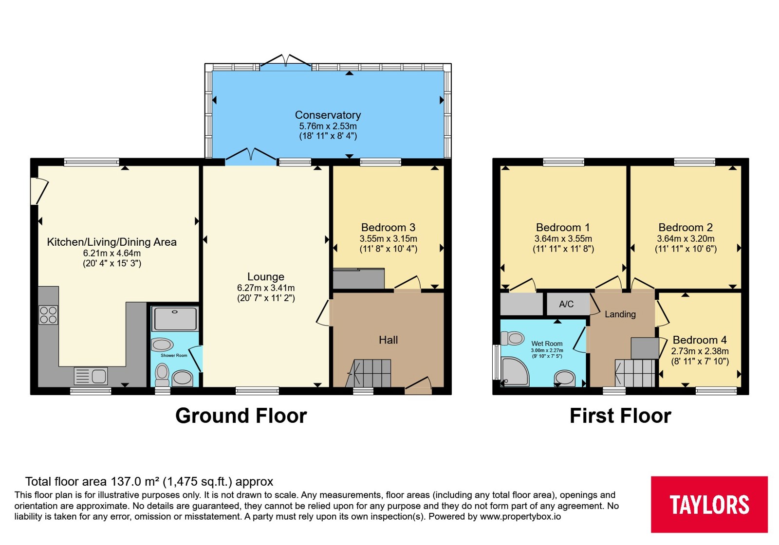 1, Peddars Lane, Leighton Buzzard floorplan