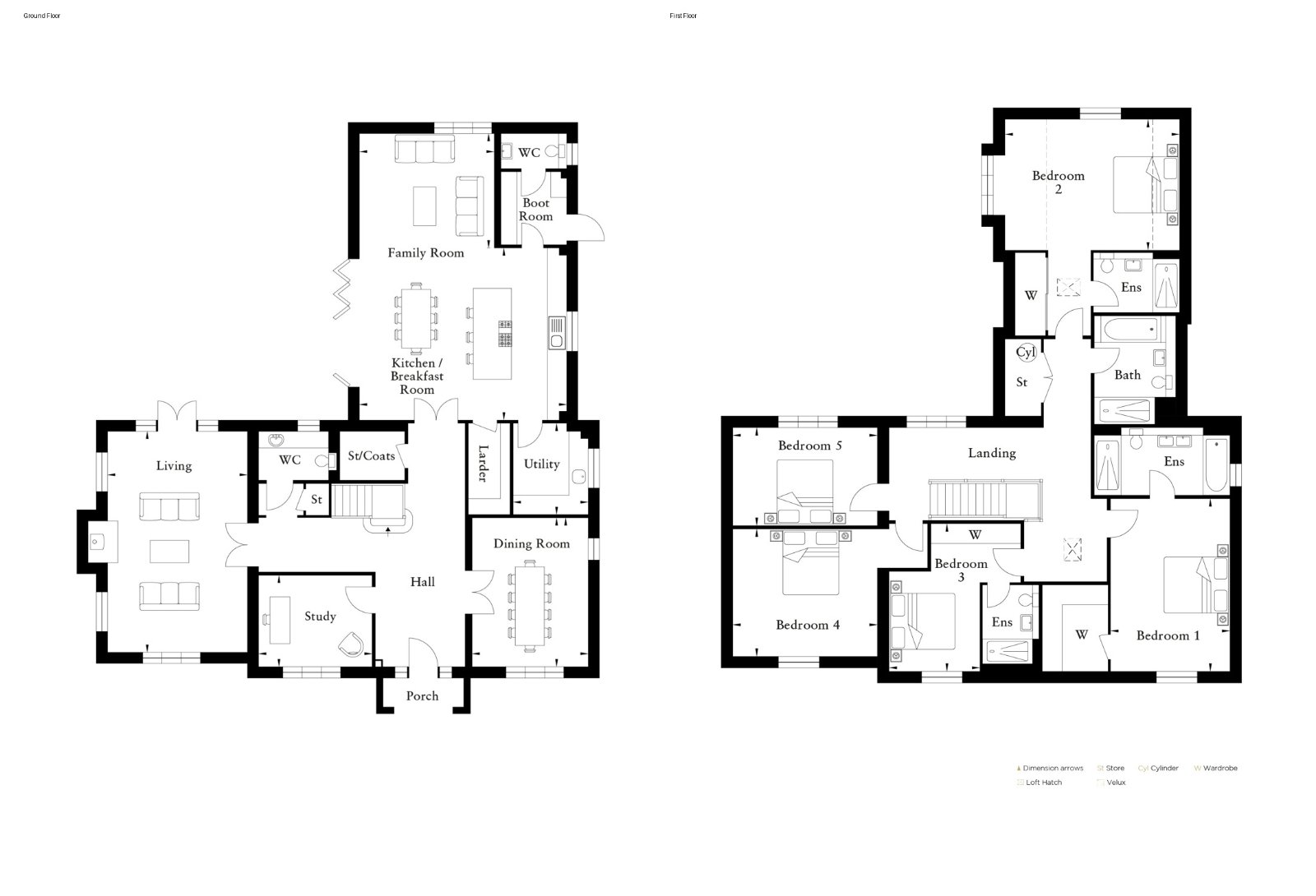 Bockmer End, Buckinghamshire floorplan