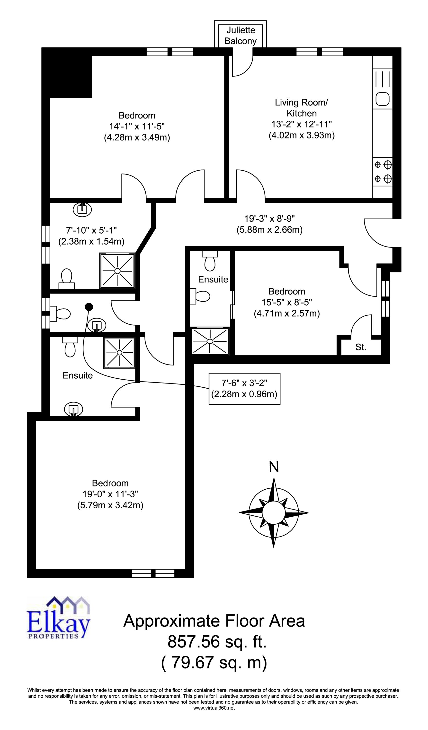 3 Bedrooms Flat to rent in Cephas Avenue, London E1