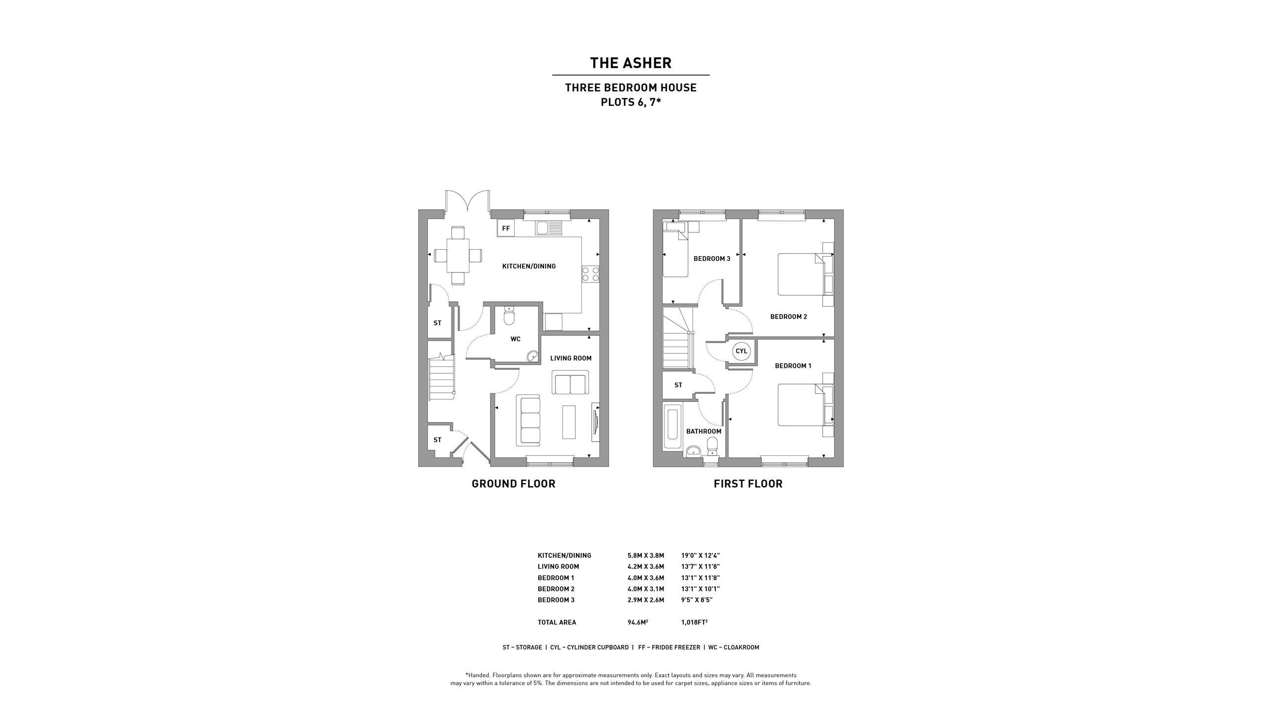 Plot 7, Summerhill Gardens, Hailsham floorplan