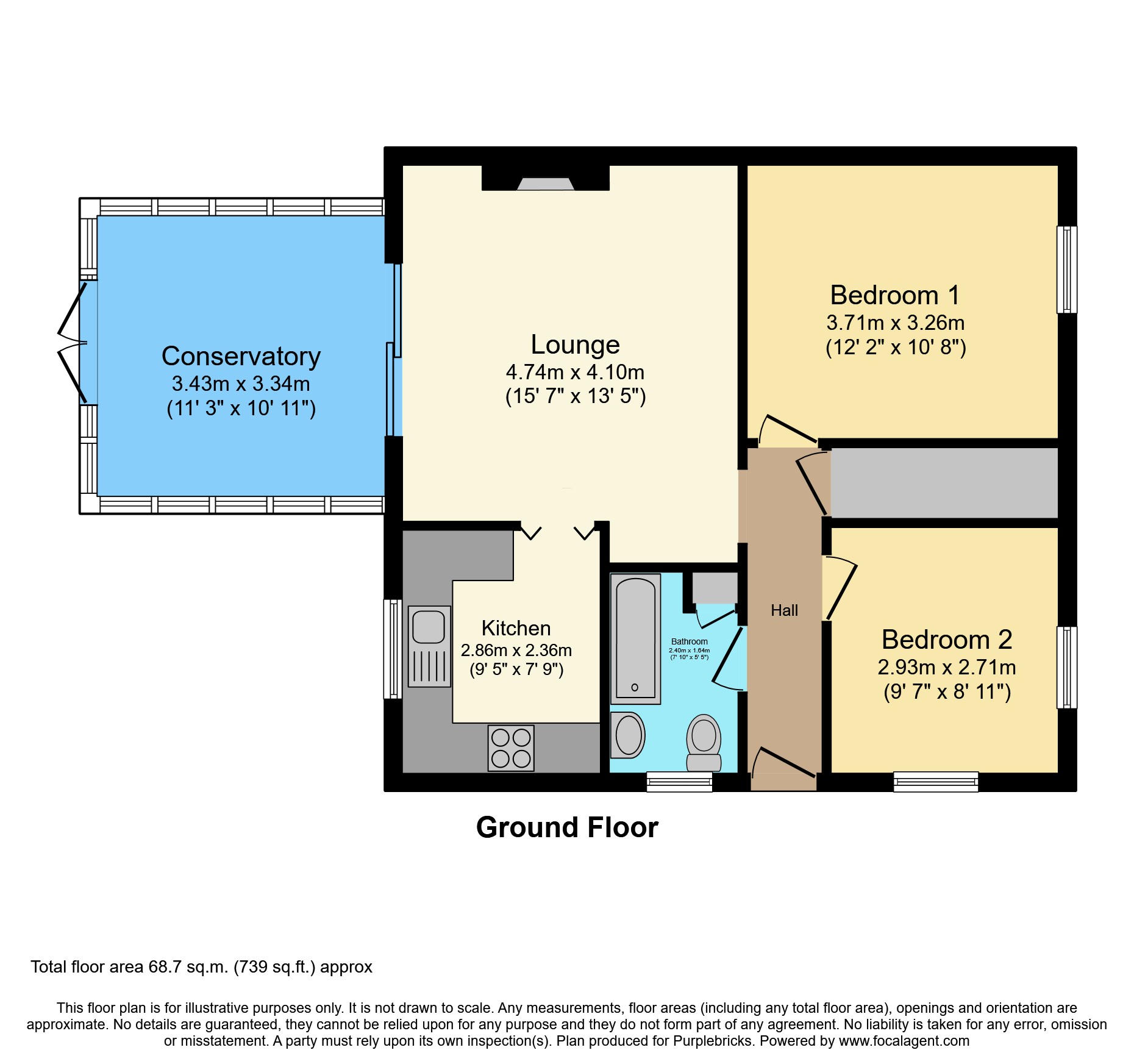 14, Station Way, Buckhurst Hill floorplan