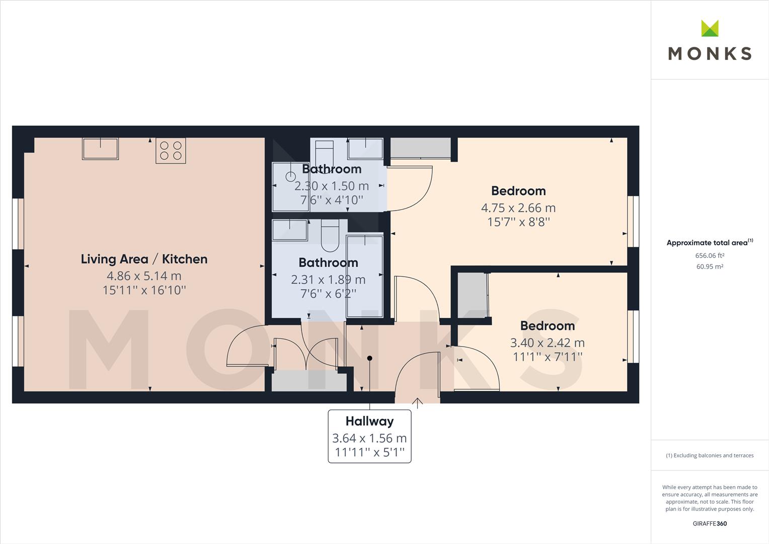 18, The Old Meadow, Shrewsbury floorplan