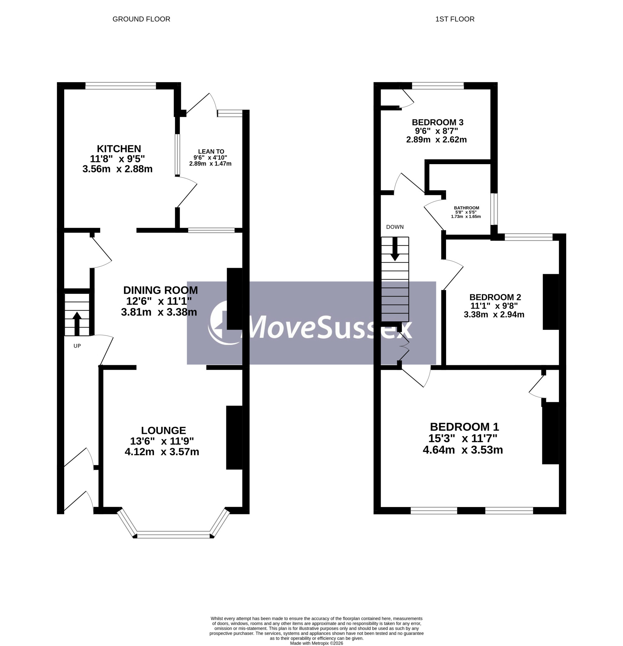 139, Latimer Road, Eastbourne floorplan