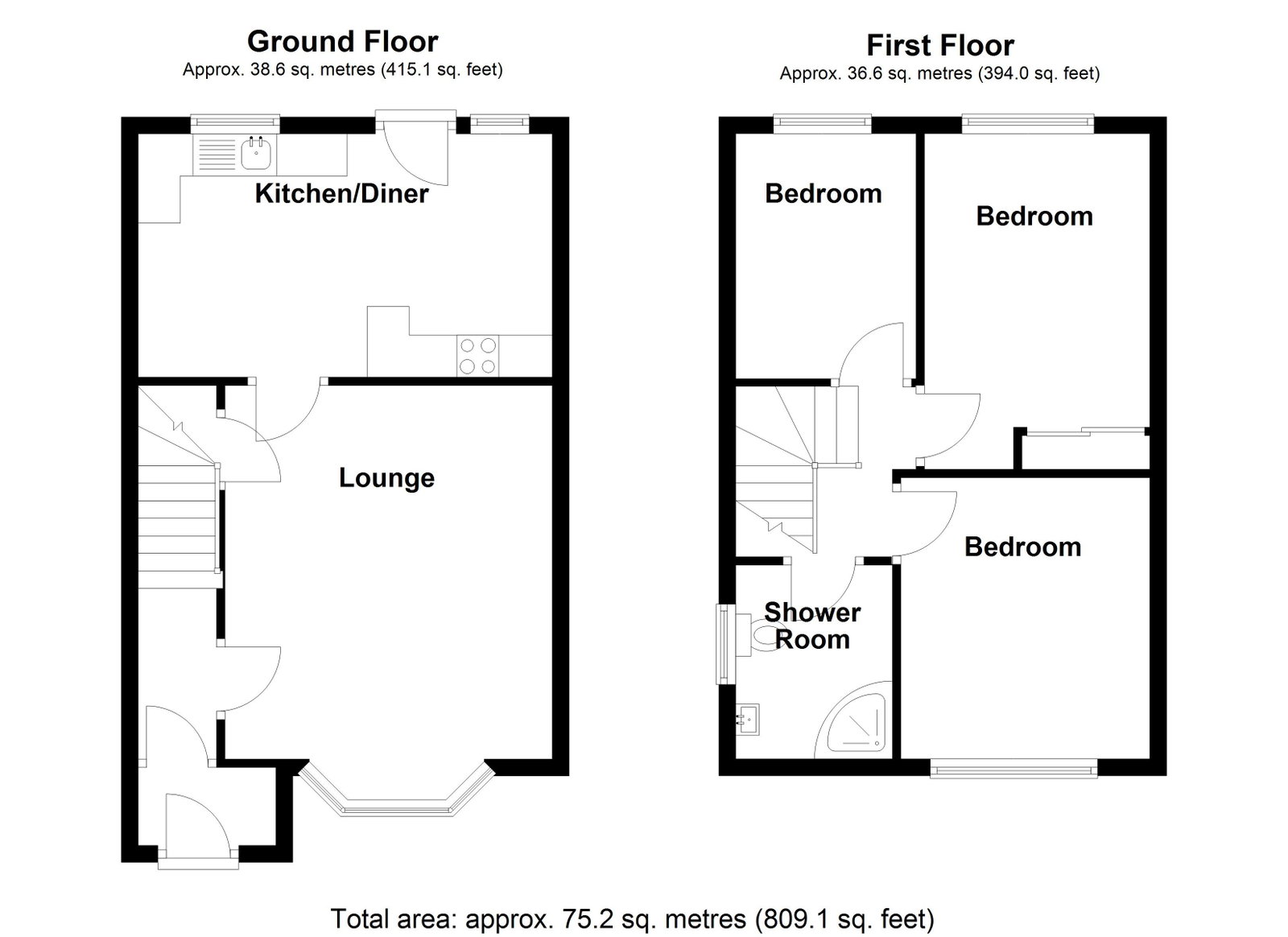 29, Selby Grove, Birmingham floorplan