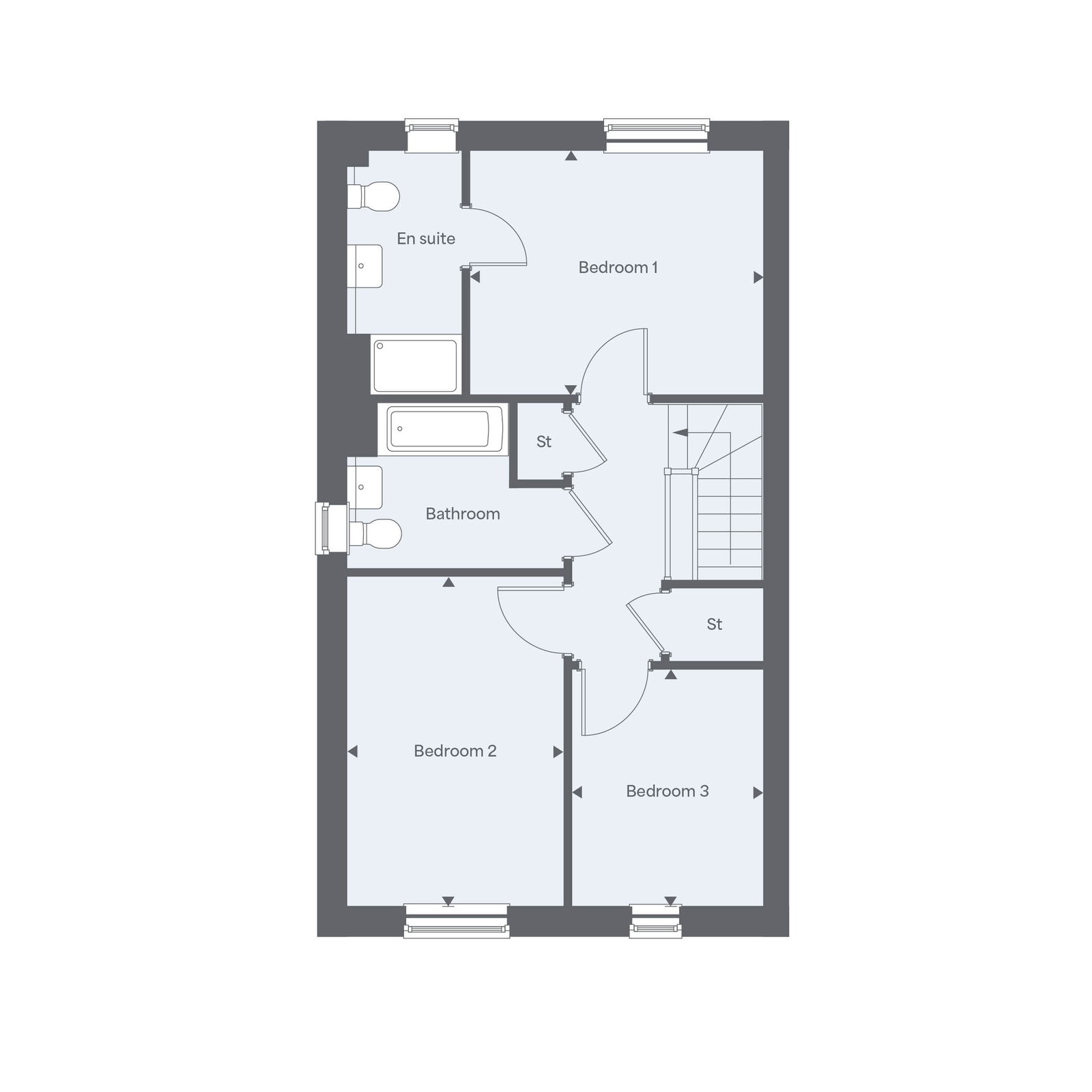 The Shellduck, Rochester floorplan