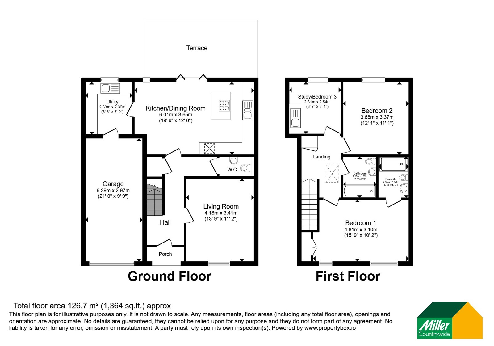 1, Mab Ha Broder, Helston floorplan