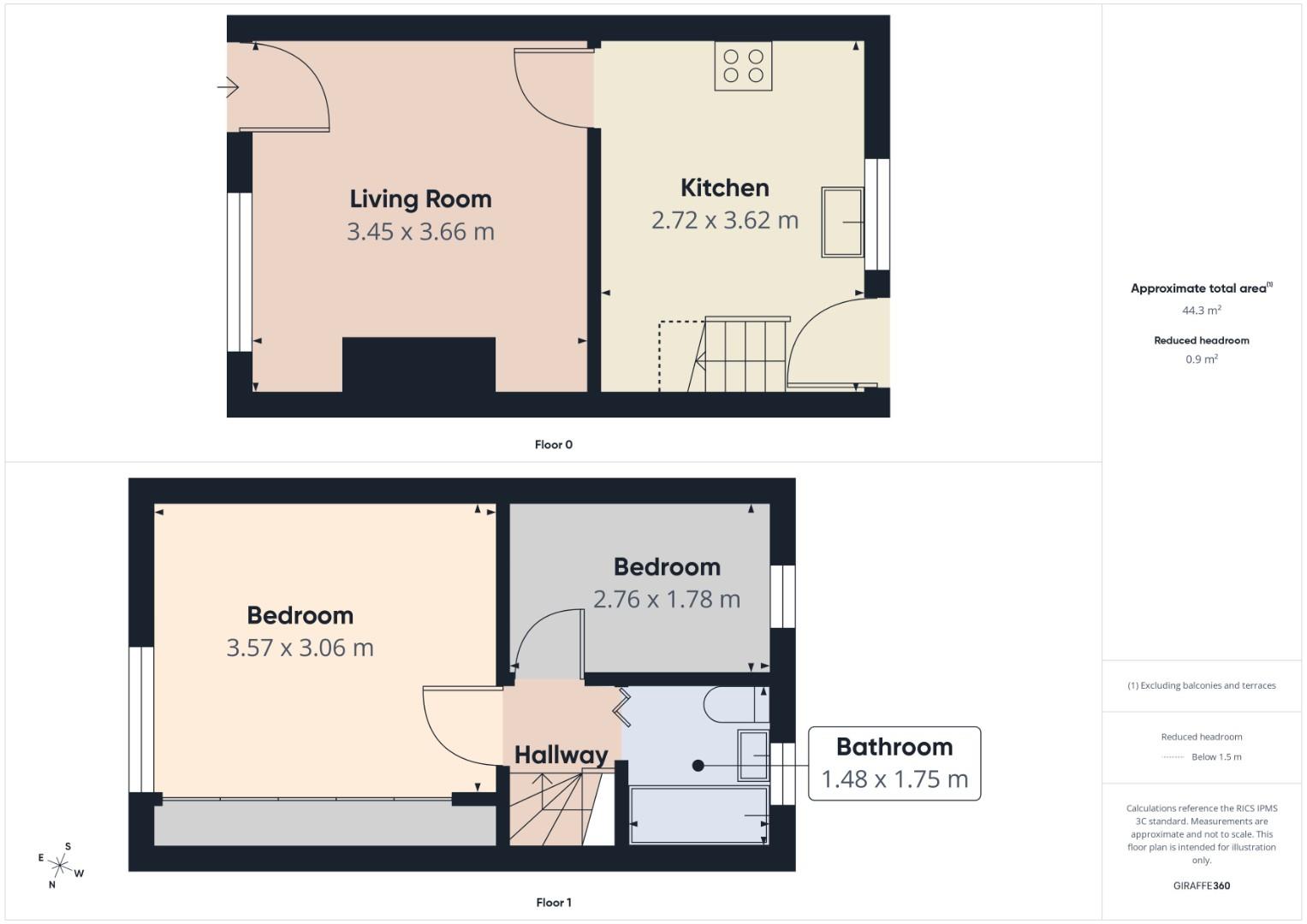 7, Manywells Crescent, Bradford floorplan