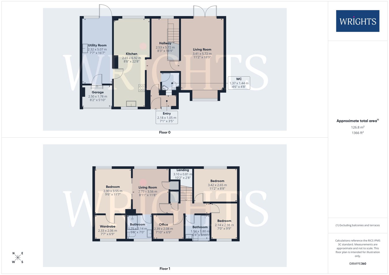 20, The Shaws, Welwyn Garden City floorplan