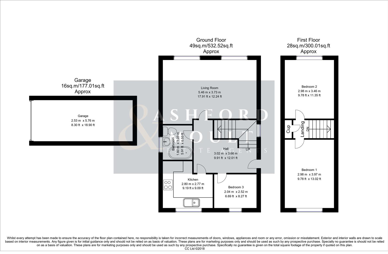6, Forest Close, Mansfield floorplan