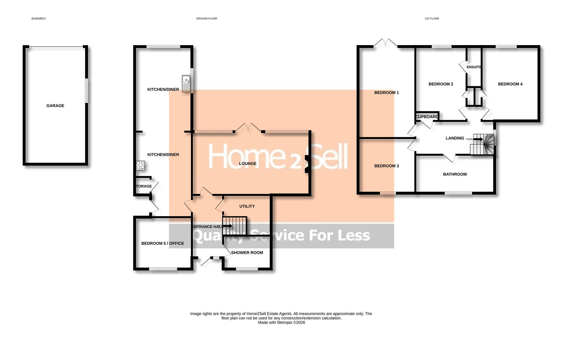15, Lodge Drive, Belper floorplan