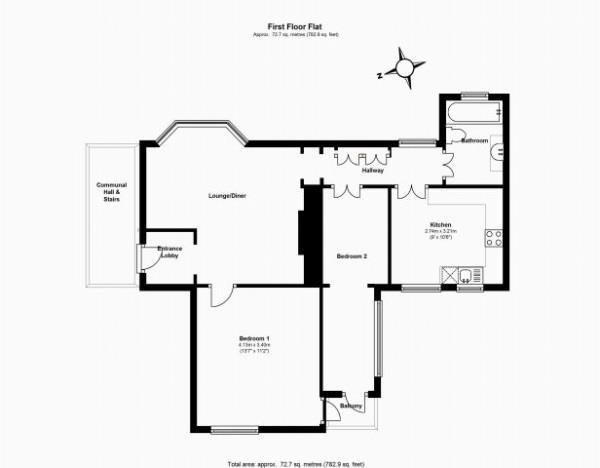 2 Bedrooms Flat for sale in St Stephens House, St Stephens Road, Canterbury CT2