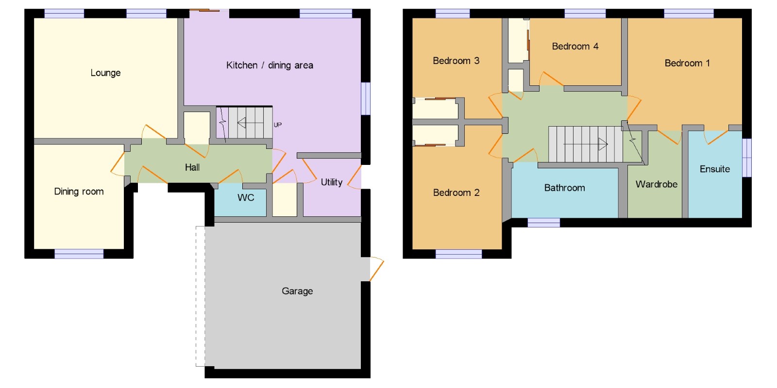 4 Bedrooms Detached house for sale in Barberry Crescent, Linenfields, Cumbernauld, North Lanarkshire G68