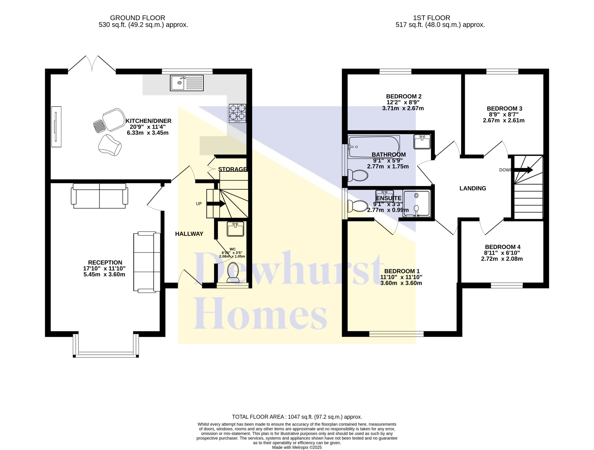 8, Tiller Road, Cottam floorplan