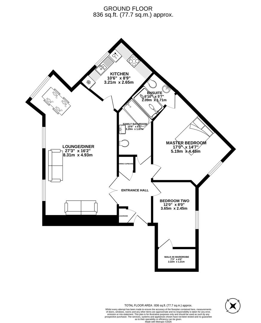 9, Duxbury Gardens, Chorley floorplan