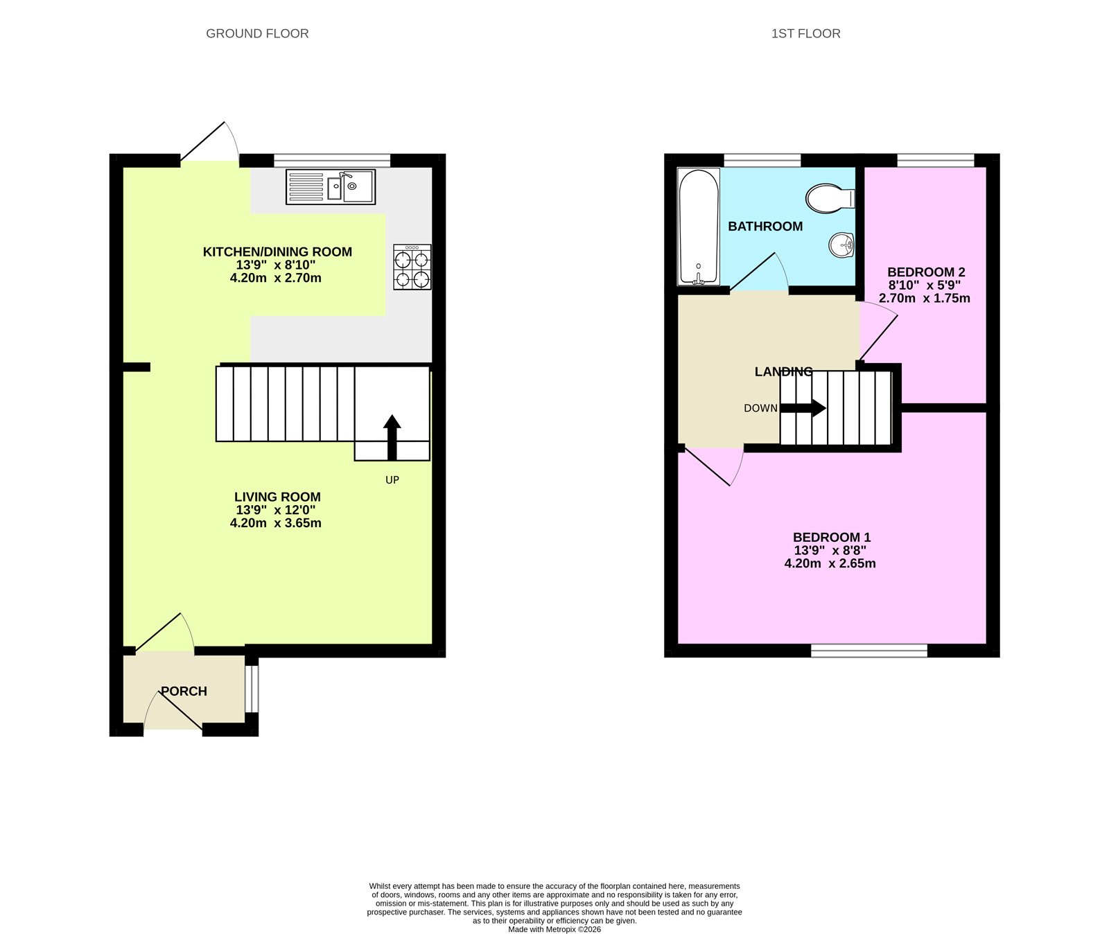18, Field Close, Cirencester floorplan