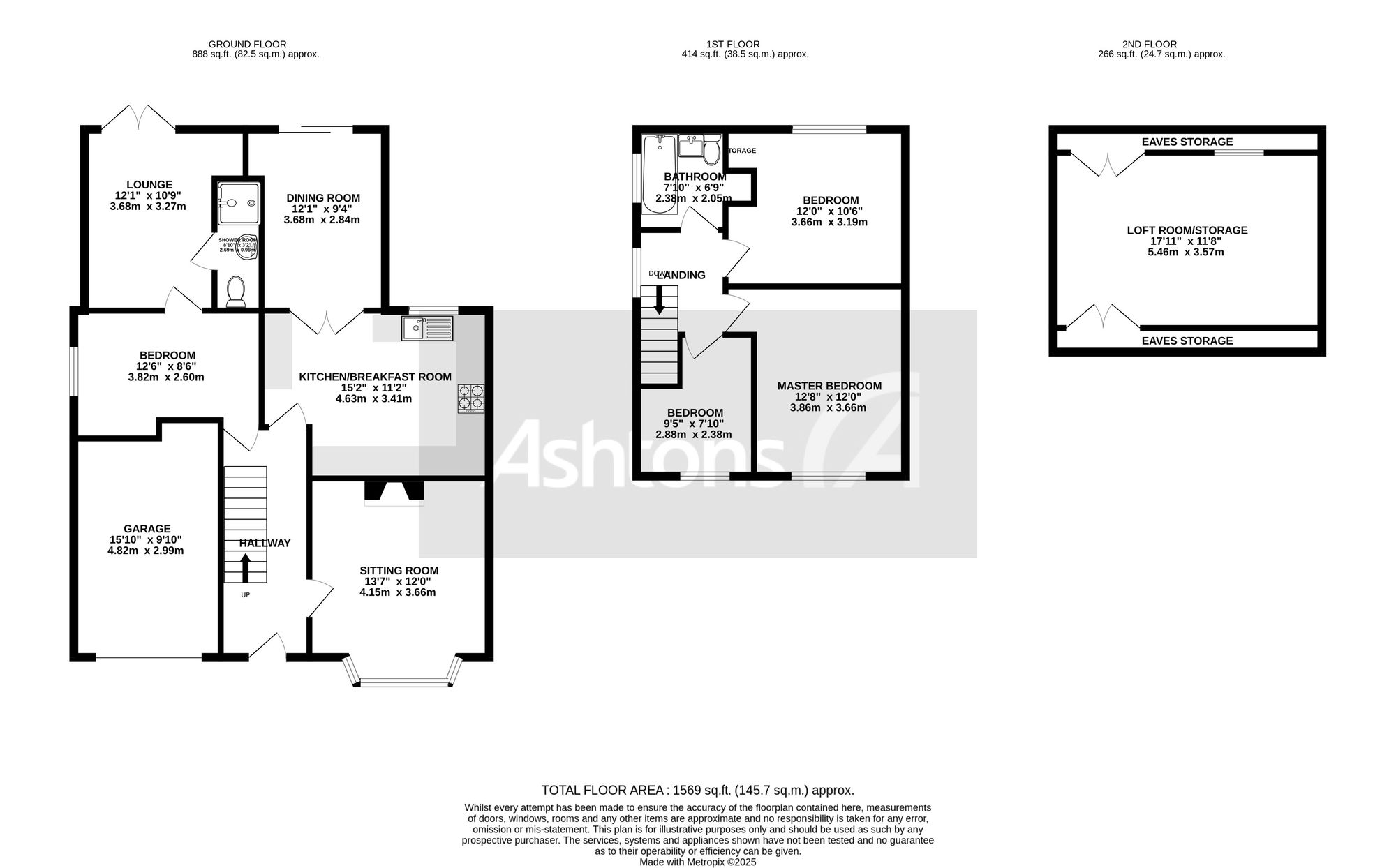 63 Windermere Avenue, St. Helens floorplan