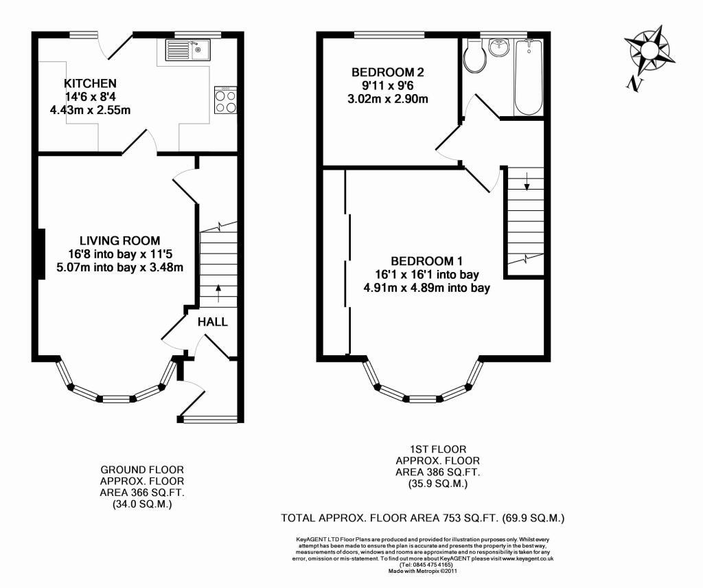 170 Baker Street, Luton floorplan