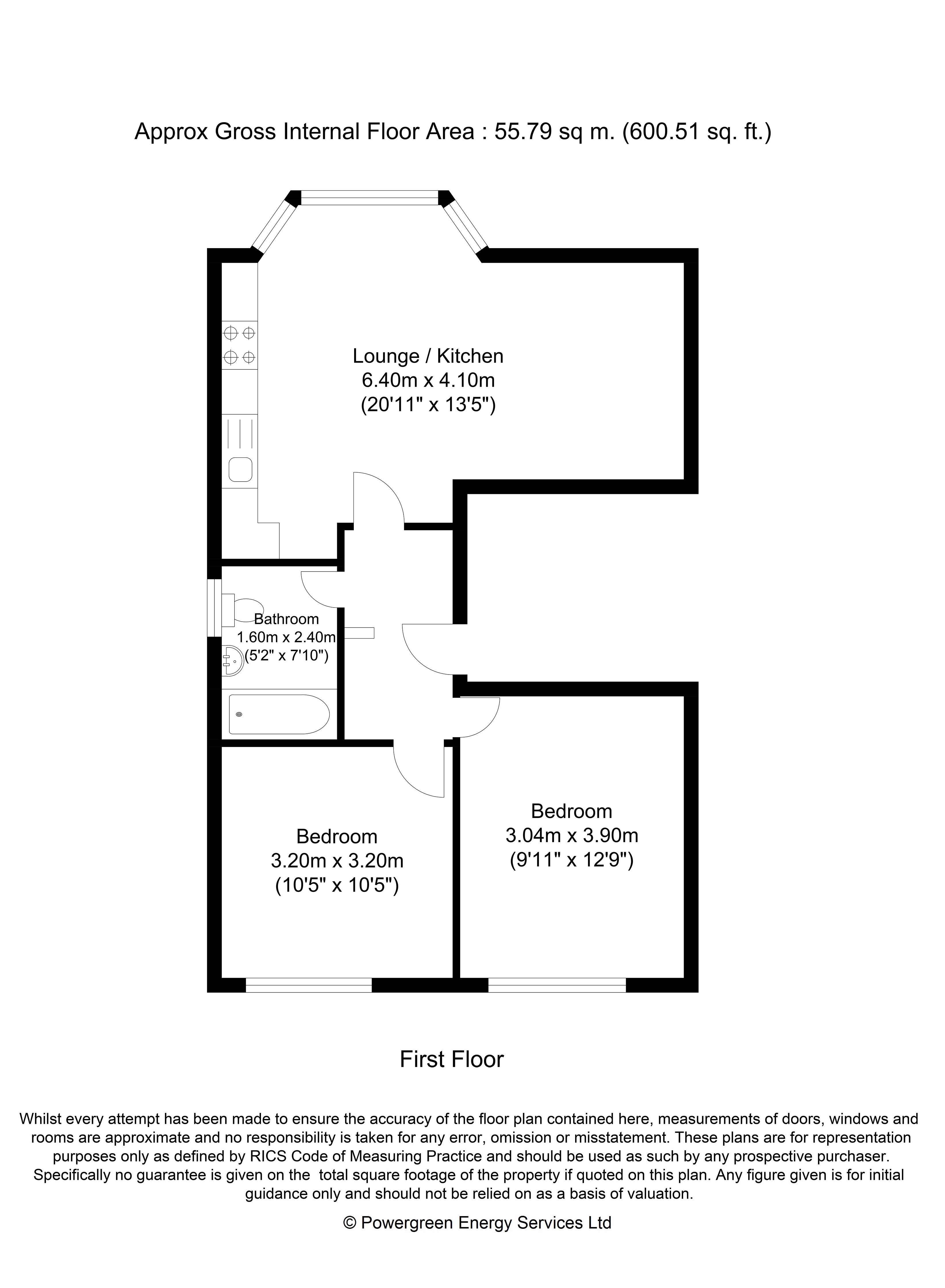 2 Bedrooms Flat to rent in St Dunstans Gardens, Acton, London W3