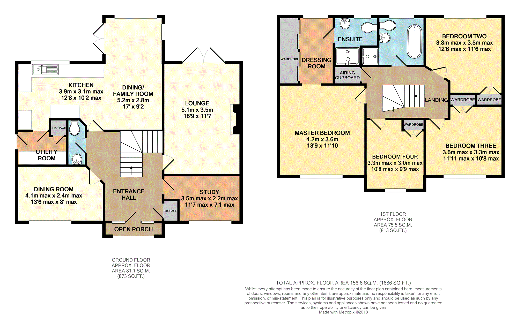 4 Bedrooms Detached house for sale in Potter Close, Willaston CW5