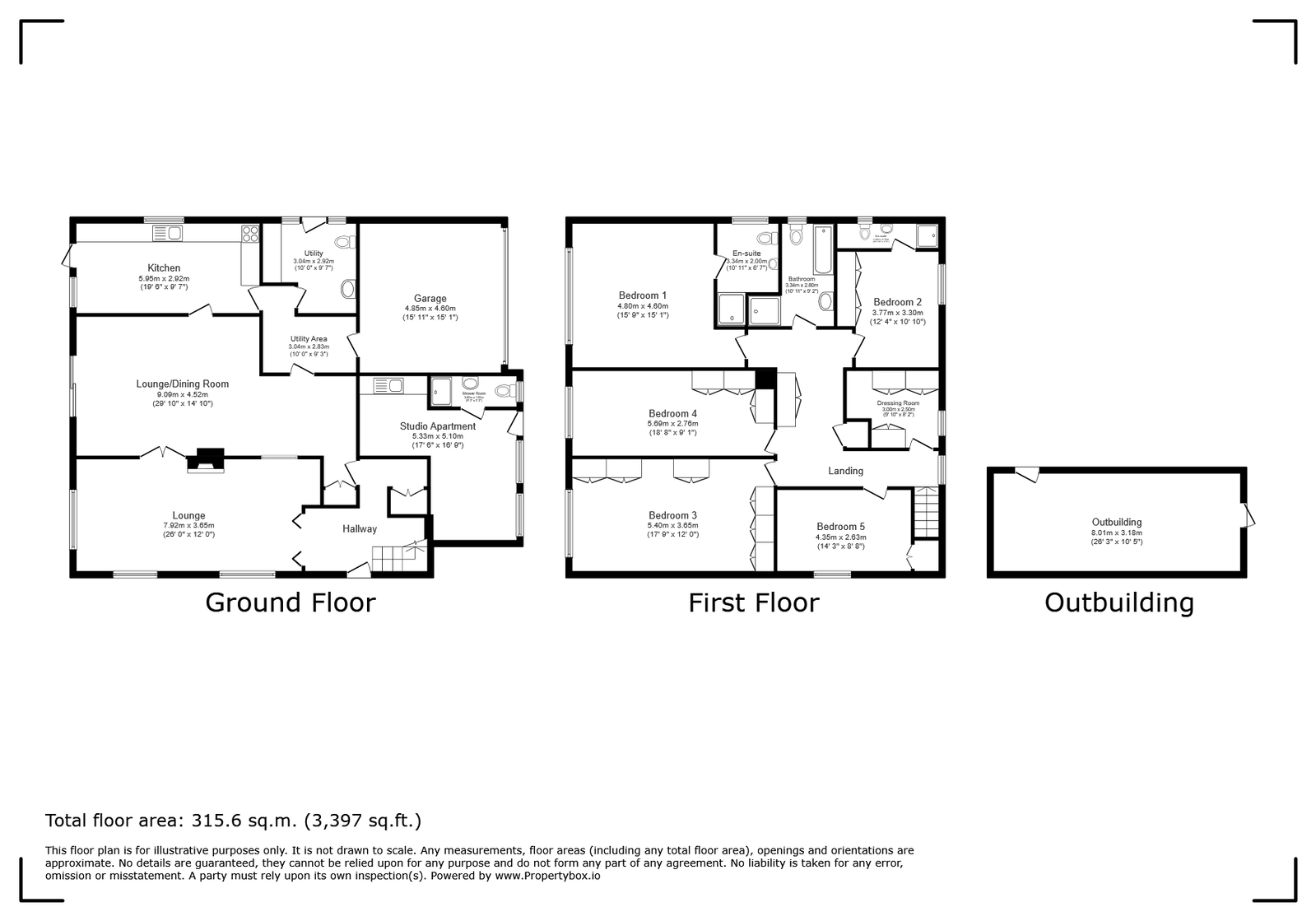 1, Fawn Court, Hatfield floorplan