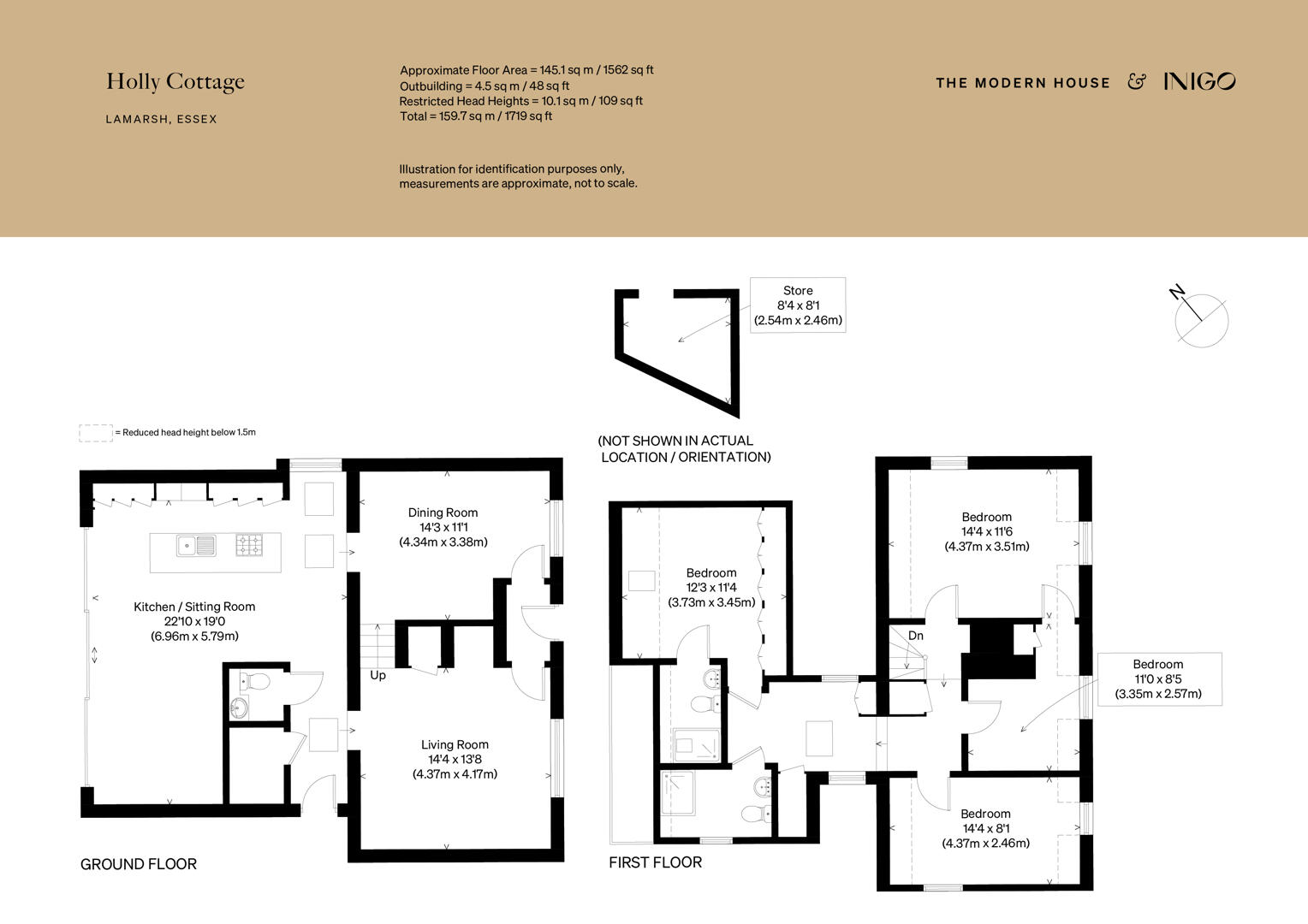 Holly Cottage, Alphamstone Road, Bures floorplan