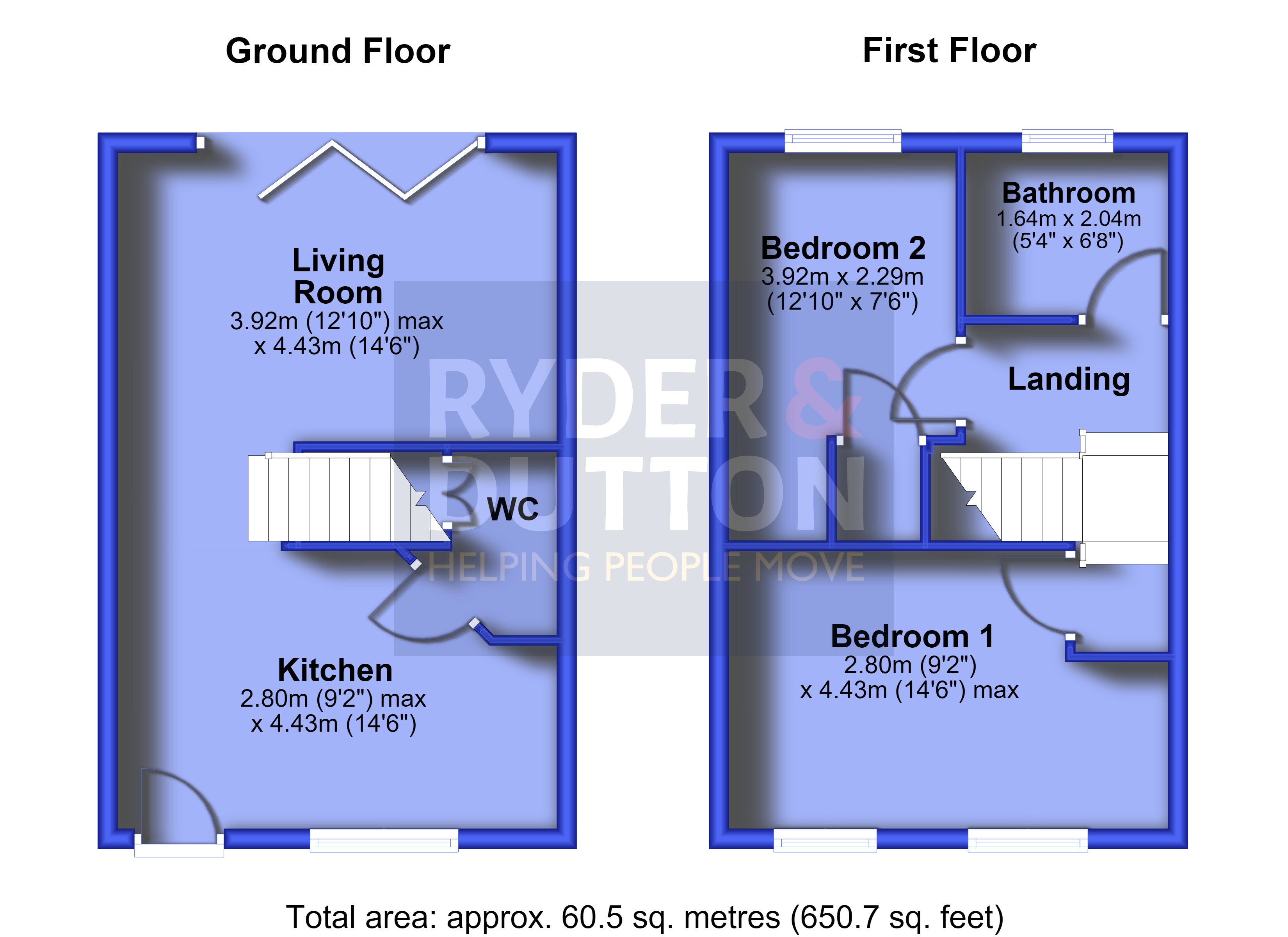 5, Lapwing Close, West Yorkshire floorplan