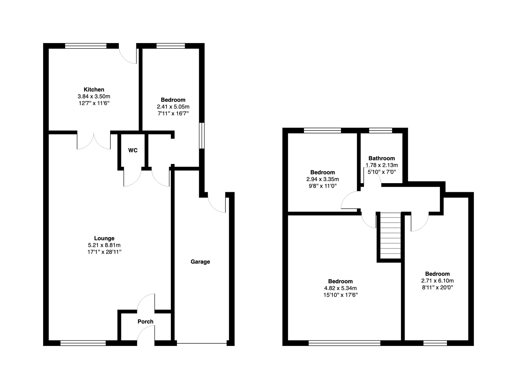 25 Moss Lane, Ormskirk floorplan
