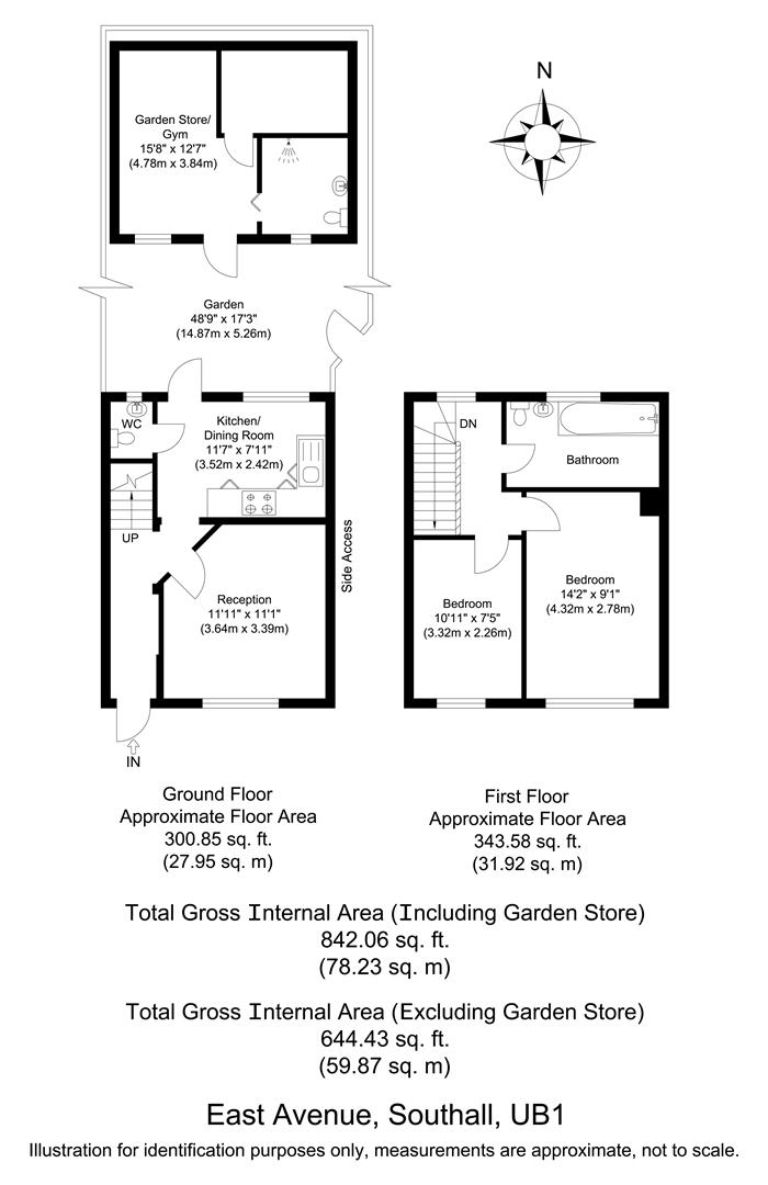 19, East Avenue, Southall floorplan