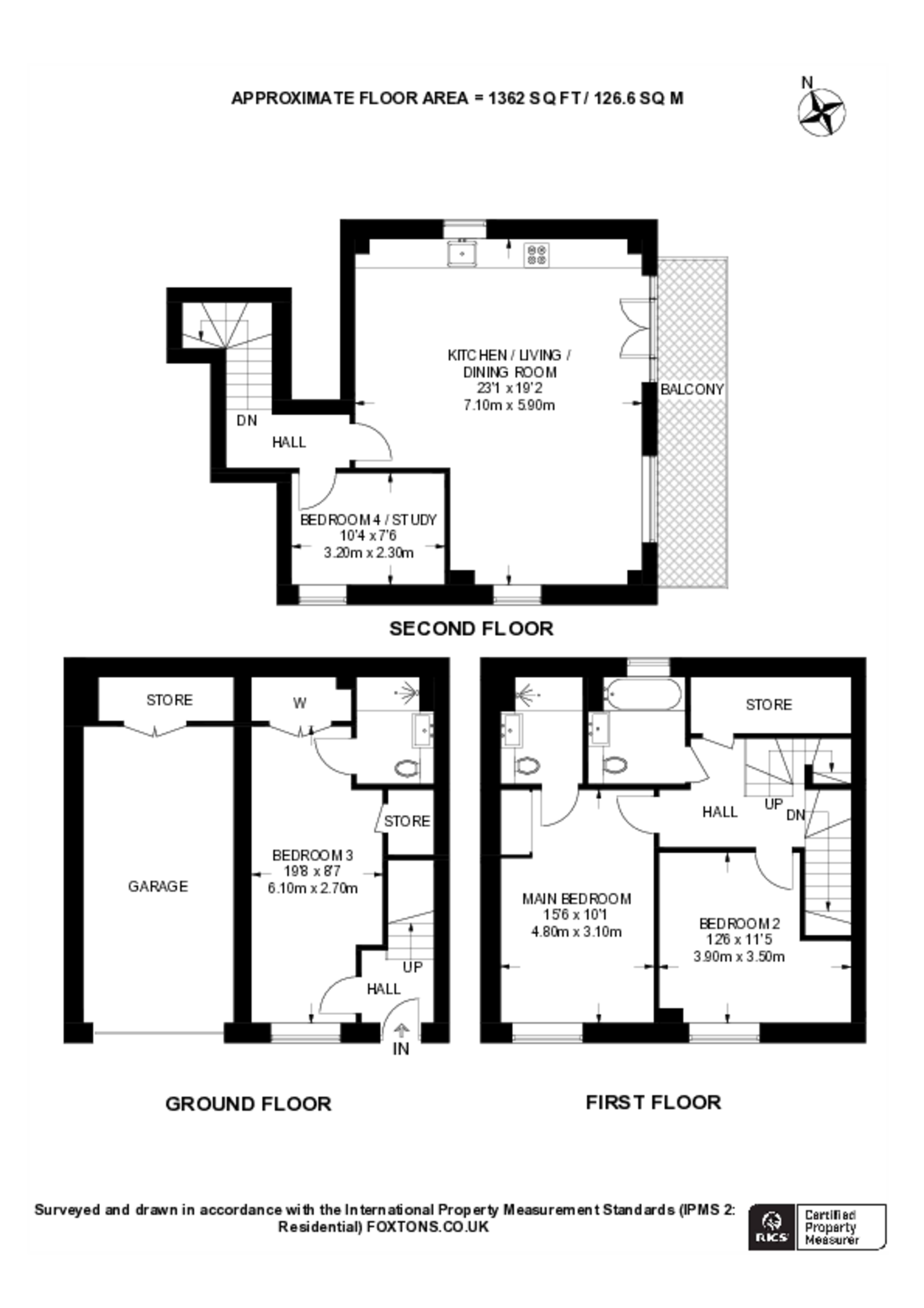 Frankum Mews, Wood Green floorplan